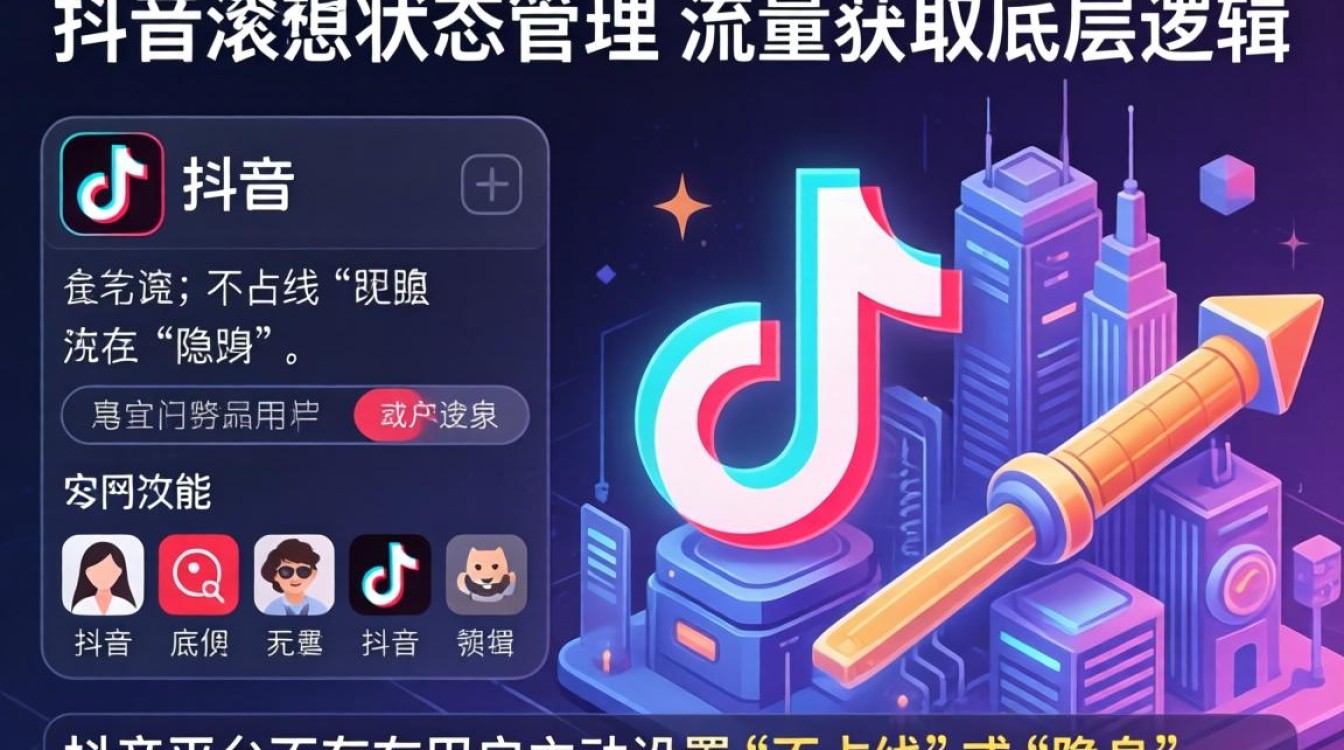 抖音怎么设为不占线状态