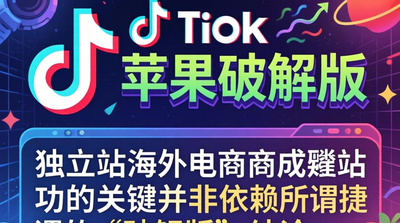 TikTok 苹果破解版独立站建站海外电商指南