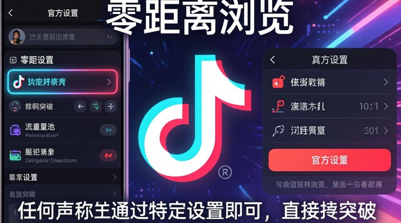 抖音怎么设置零距离浏览