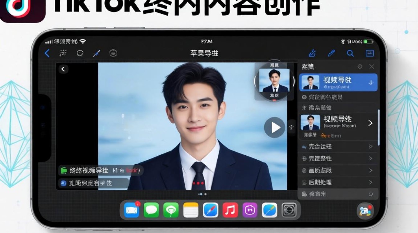 苹果 TikTok 用梯子登录怎么完成精美作品