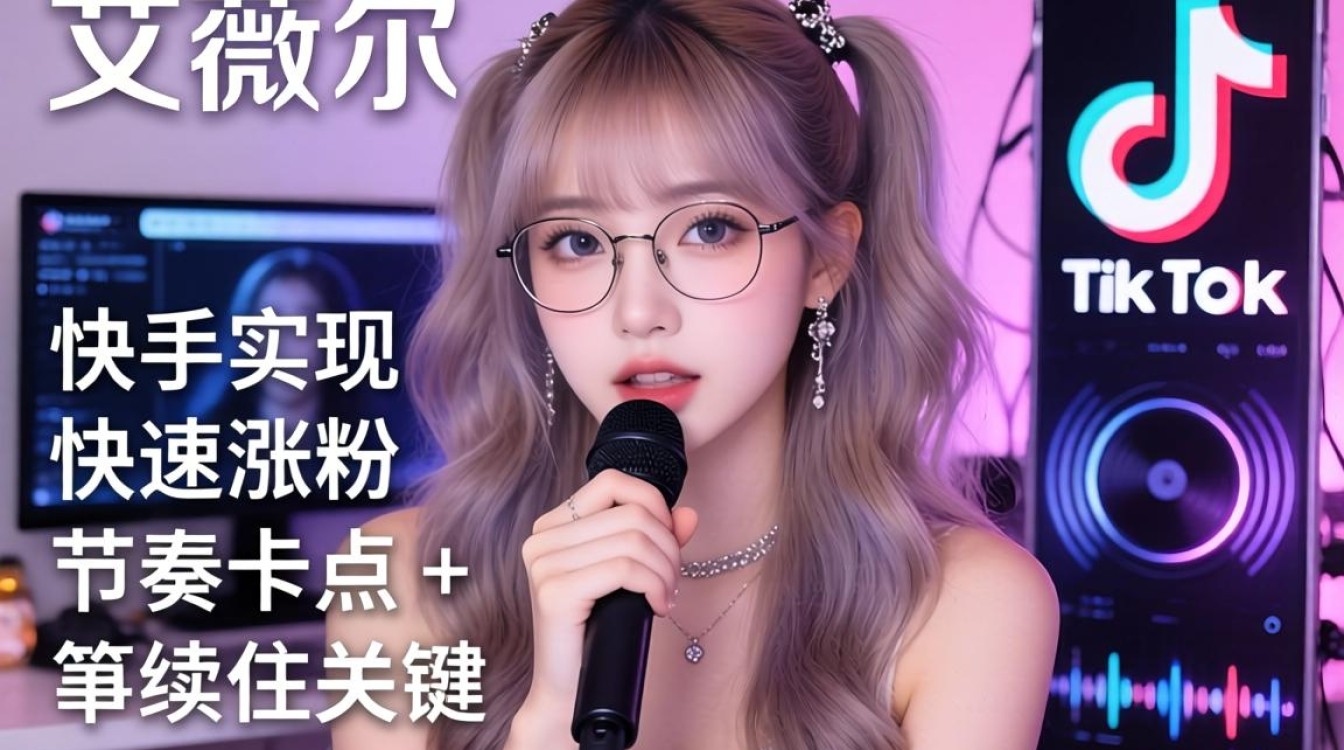 快手艾薇儿 TikTok 伴奏怎么涨粉