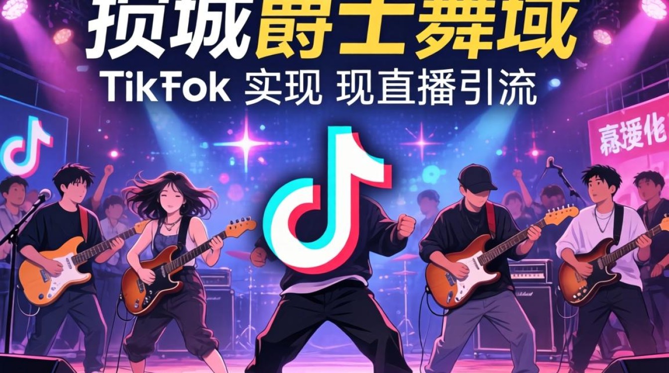 直播引流通城爵士舞 TikTok 怎么快速积累观众