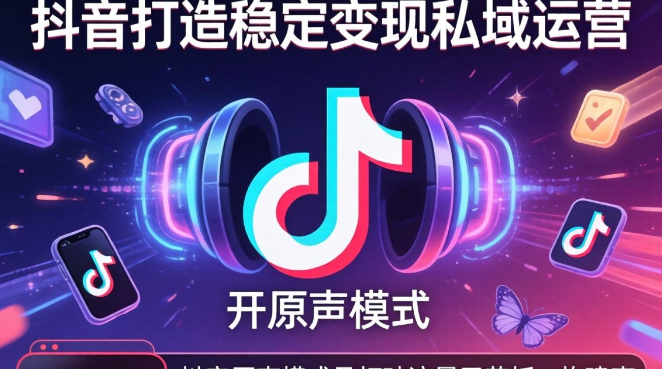 在抖音里怎么开原声模式