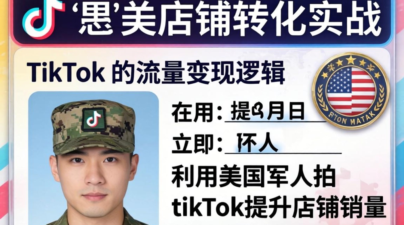 美国军人拍TikTok提升销量