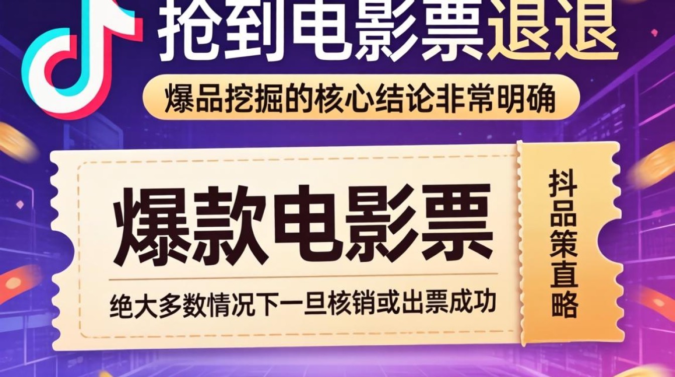 抖音抢到电影票怎么退