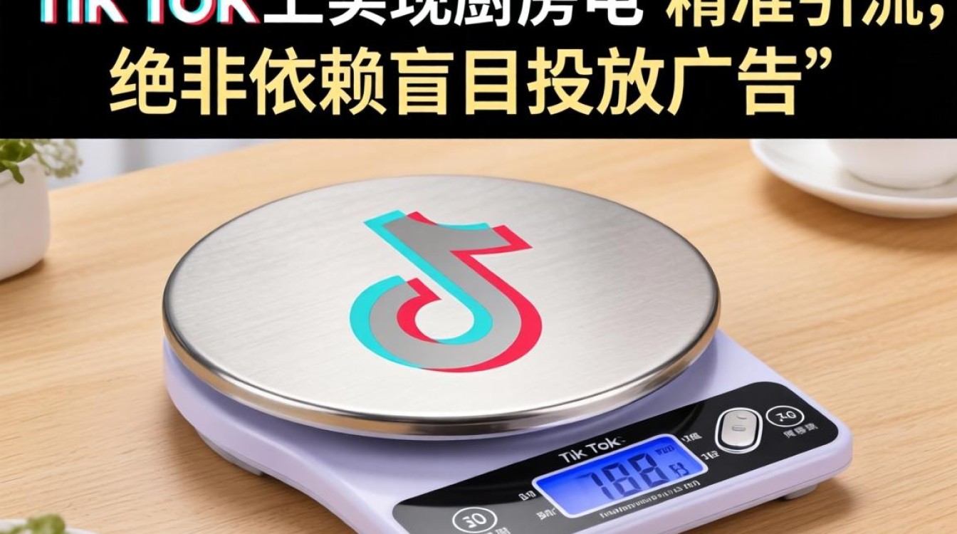 营销策略厨房电子秤tiktok精准引流方法