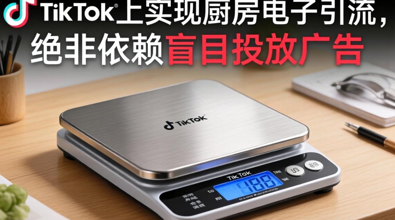 营销策略厨房电子秤tiktok精准引流方法