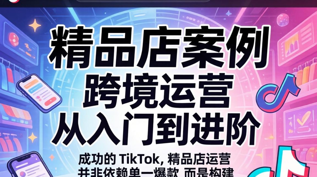 TikTok 精品店案例 跨境运营从入门到进阶