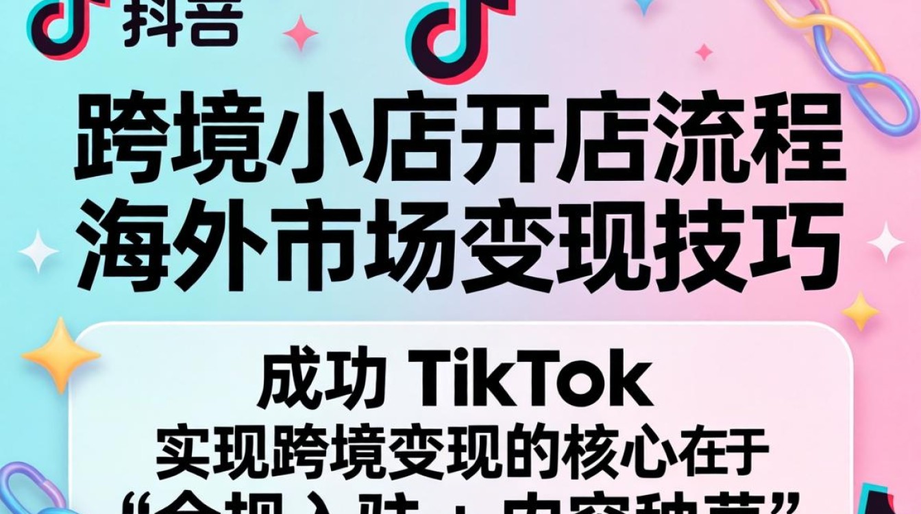 TikTok 跨境小店怎么开店