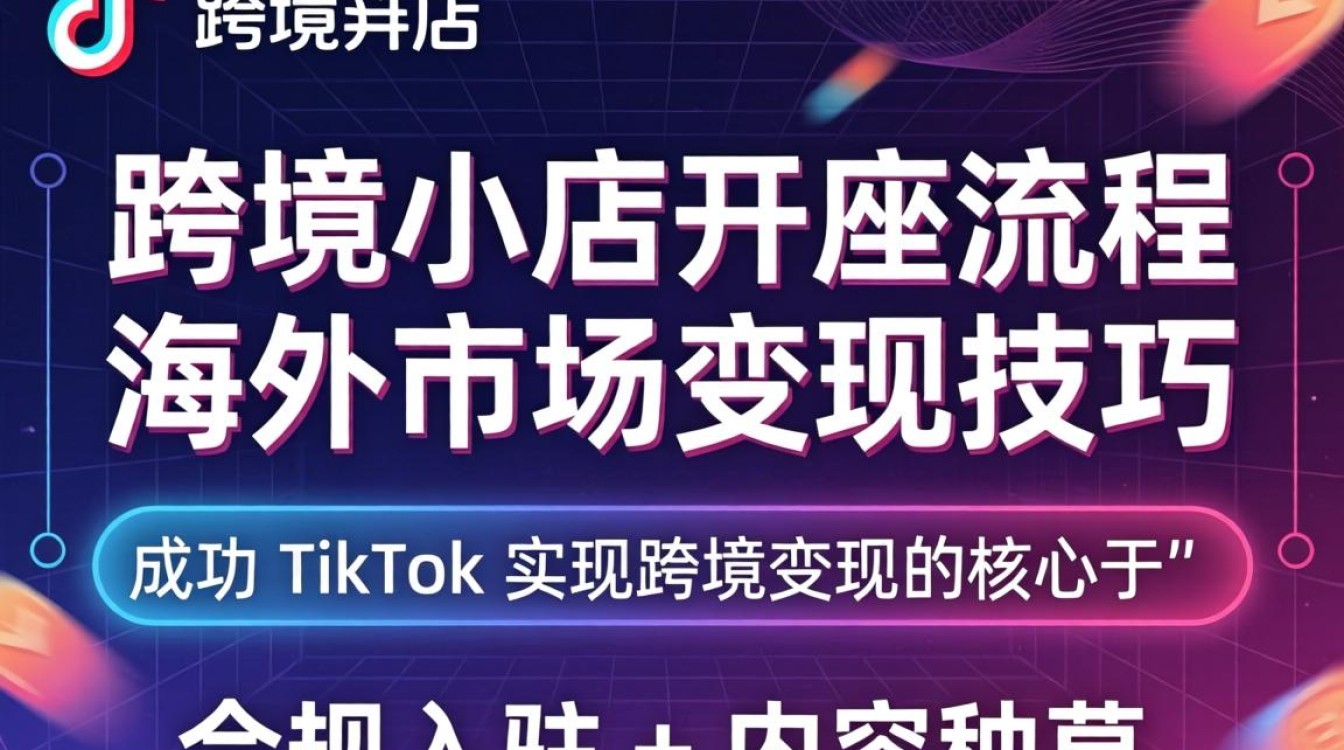 TikTok 跨境小店怎么开店