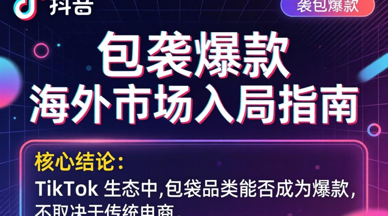 TikTok 包类爆款 海外市场入局指南