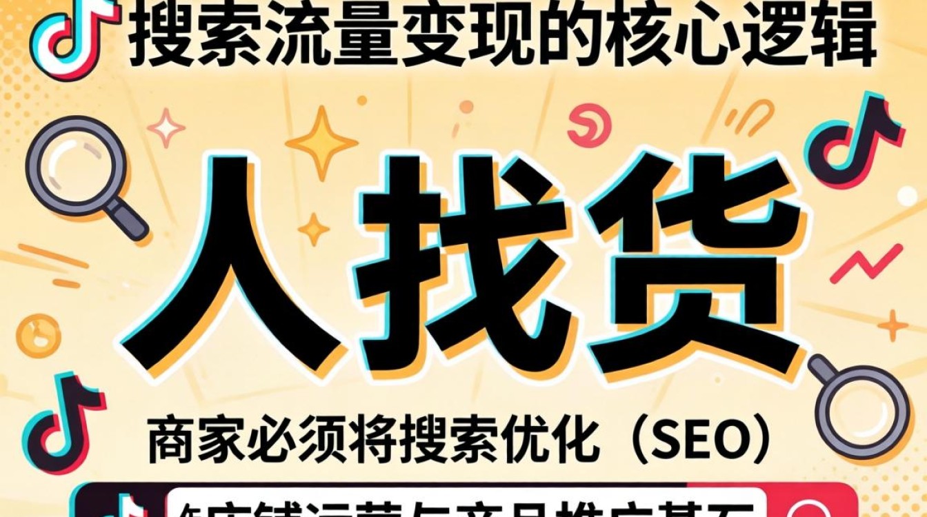 抖音搜索流量变现与店铺推广技巧