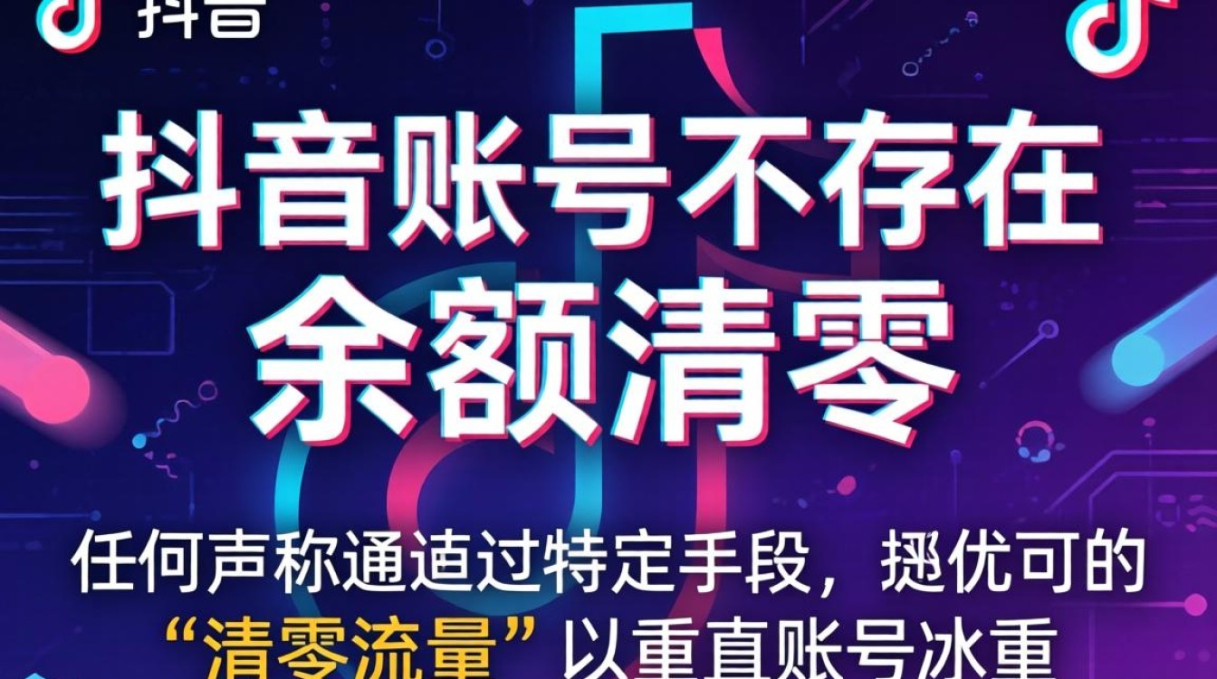 抖音有余额怎么清零流量