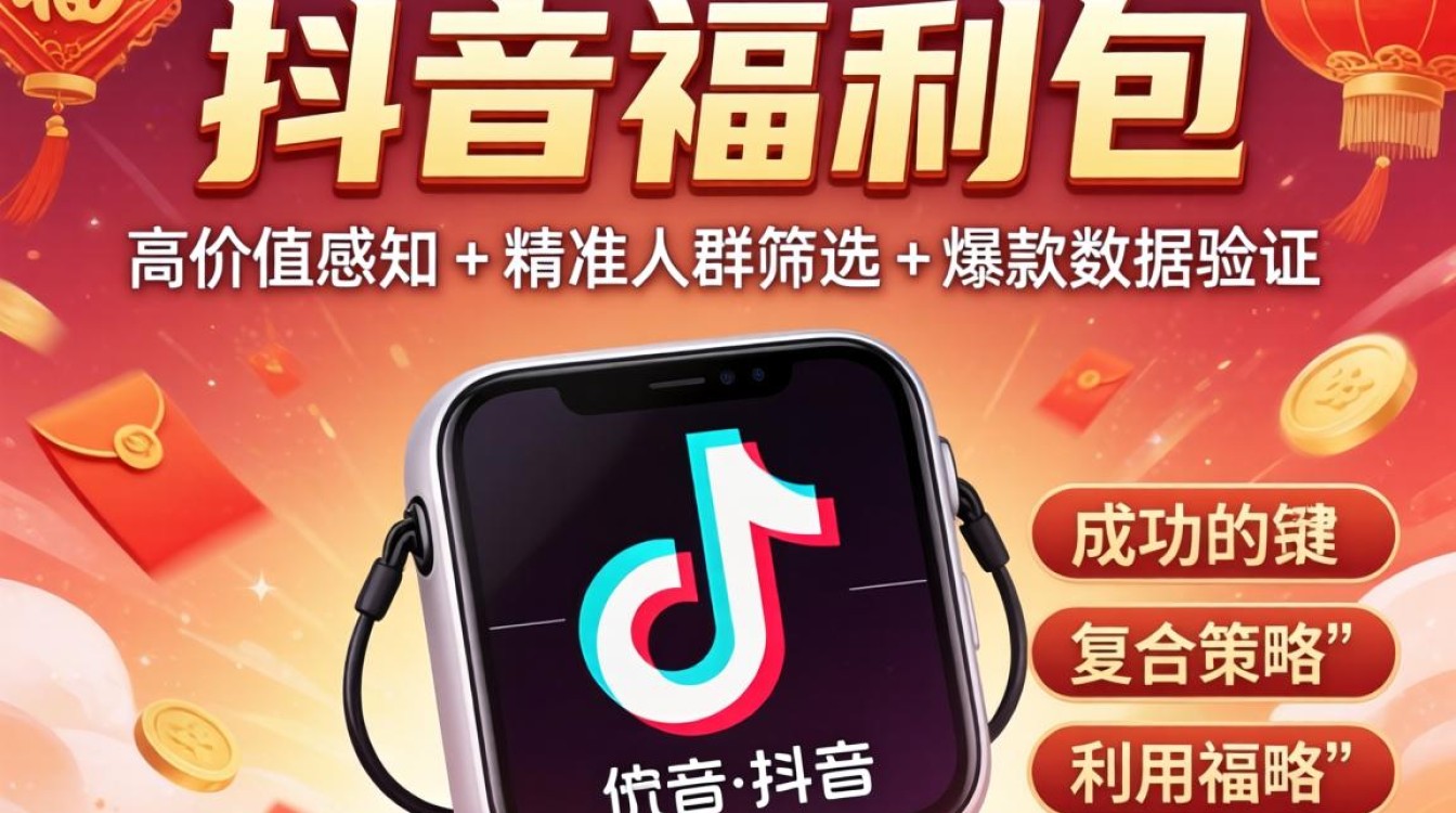 抖音里面的福利包怎么用