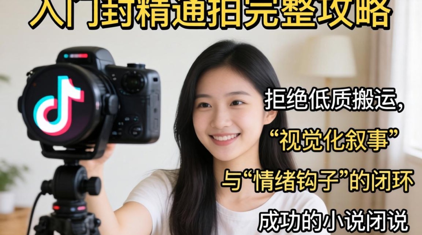 抖音中的小说怎么拍视频