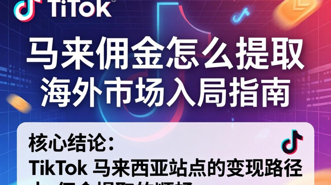 TikTok 马来佣金如何提现及海外入局指南