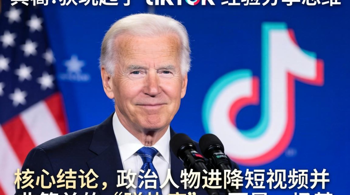 拜登玩起了tiktok