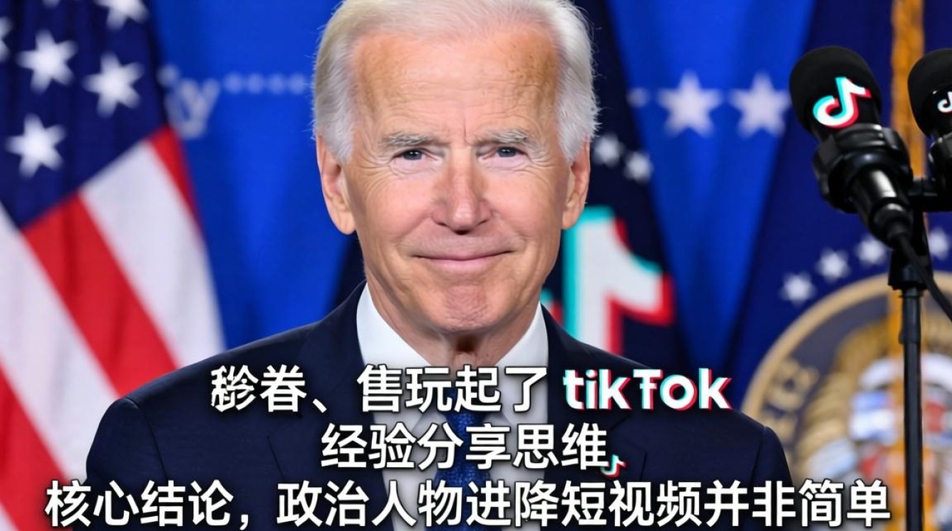 拜登玩起了tiktok