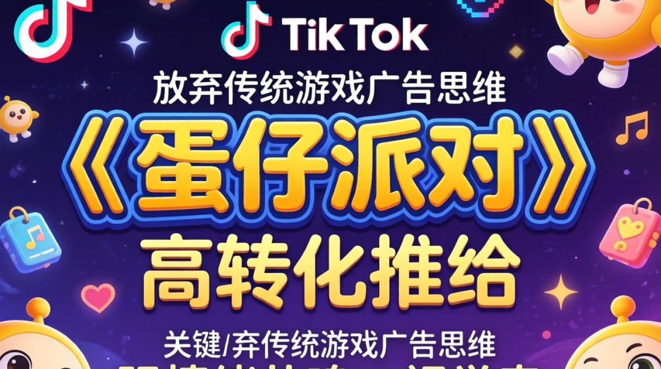 TikTok 蛋仔派对怎么推广