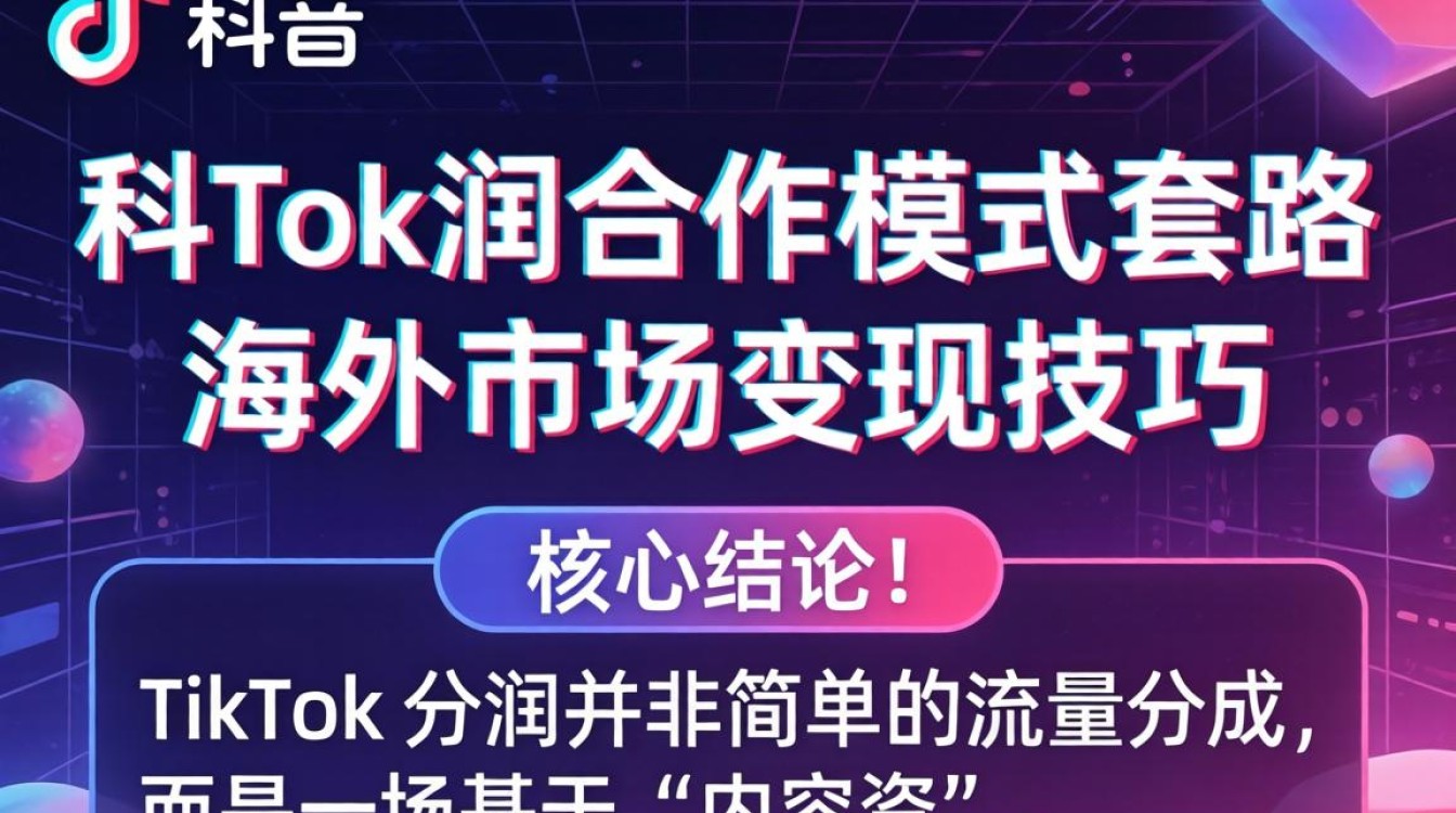 TikTok 分润合作模式套路是什么