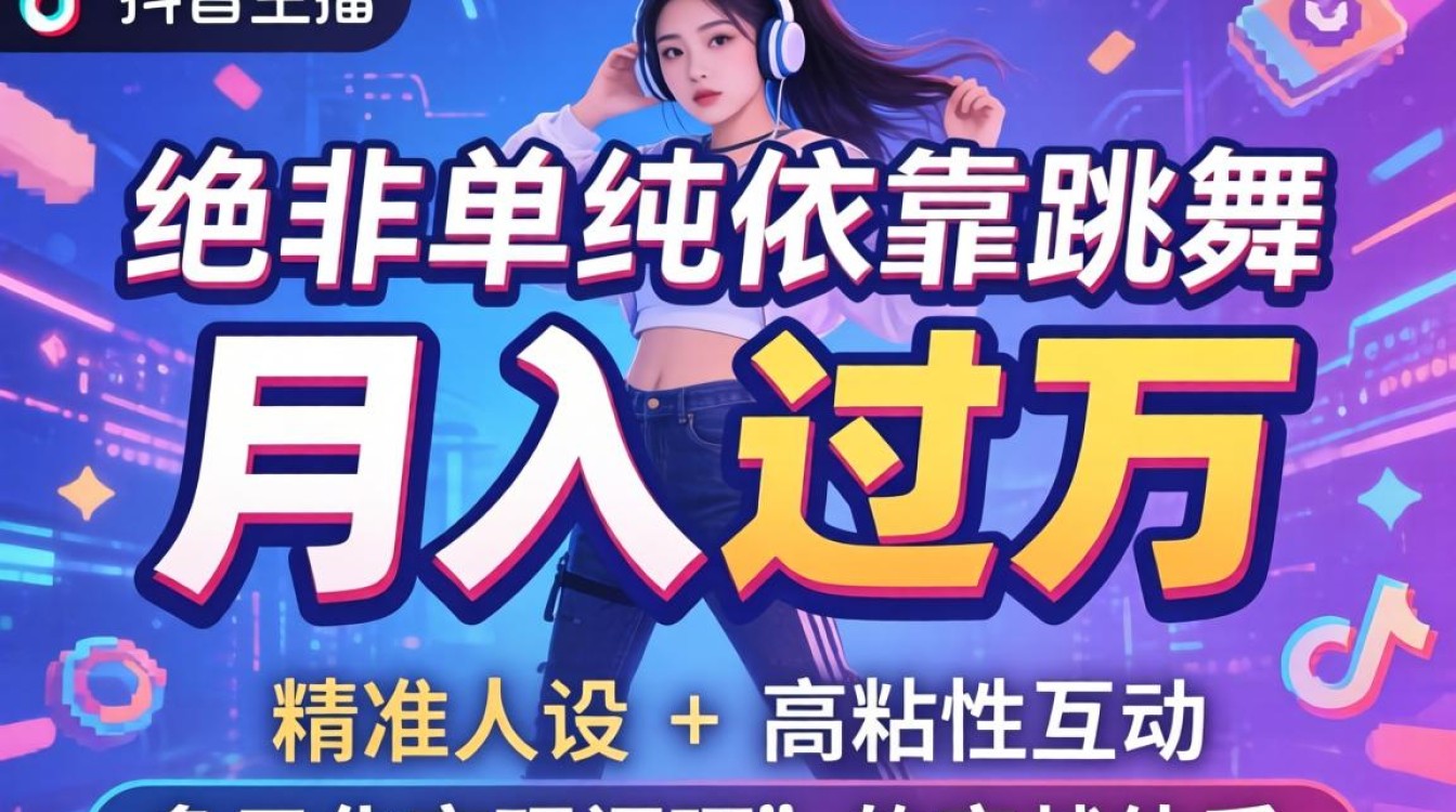 抖音舞蹈主播怎么挣钱快