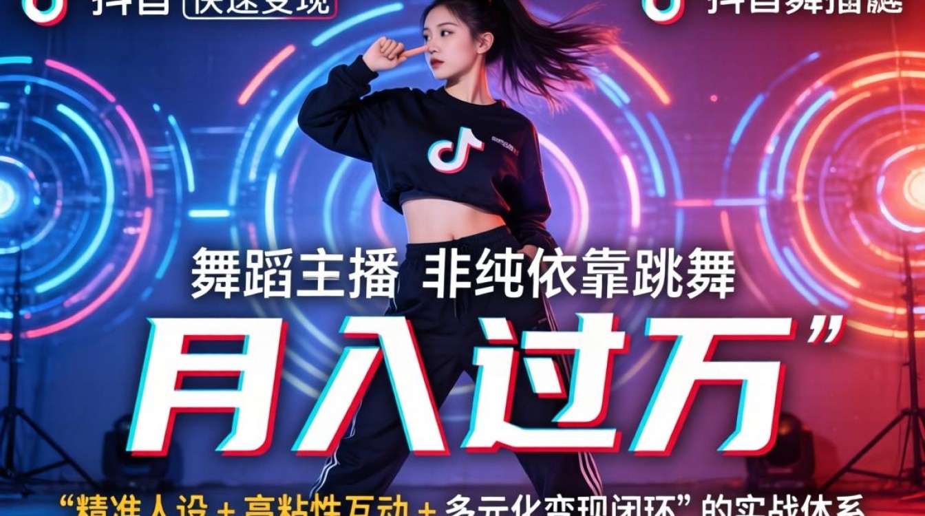 抖音舞蹈主播怎么挣钱快