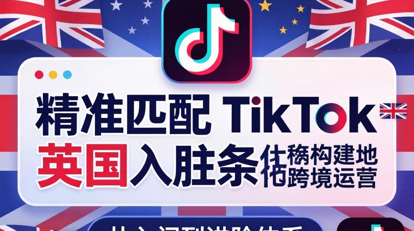 TikTok 英国入驻流程及跨境运营从入门到进阶