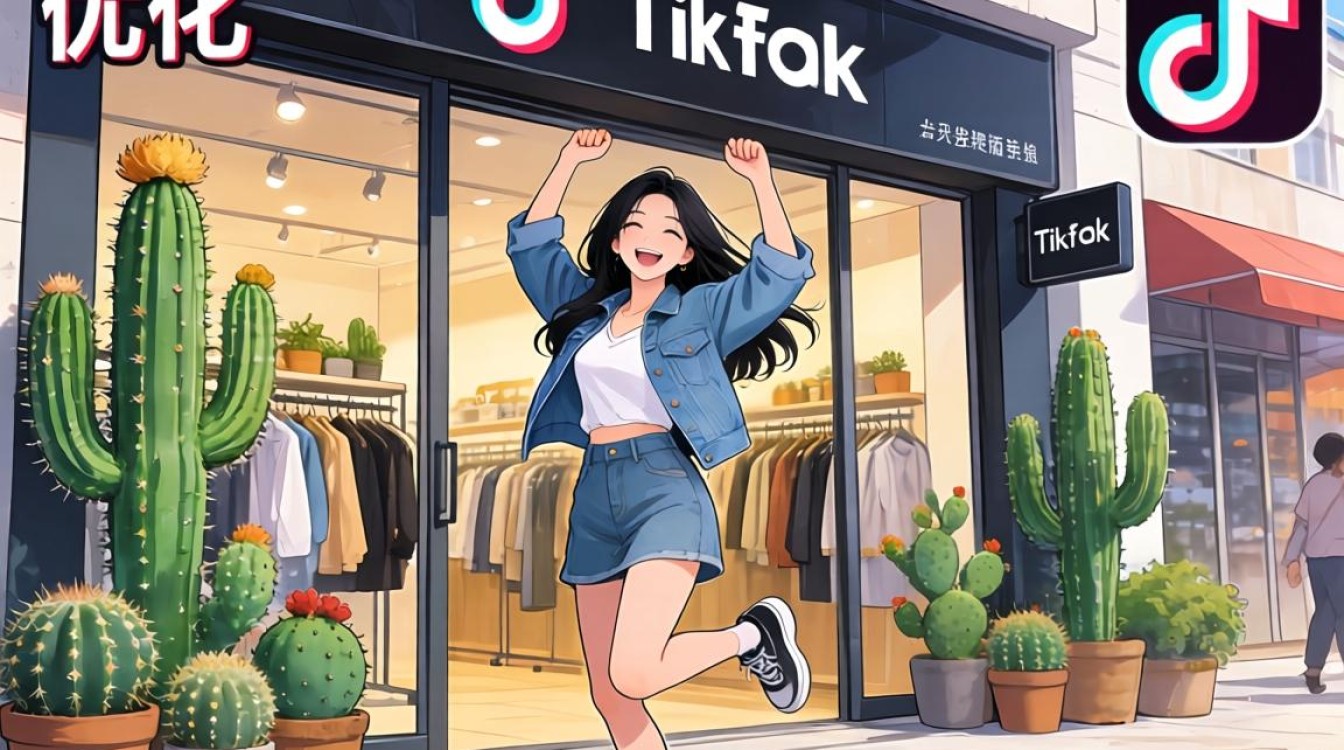 跳舞仙人掌 tiktok 店铺怎么优化
