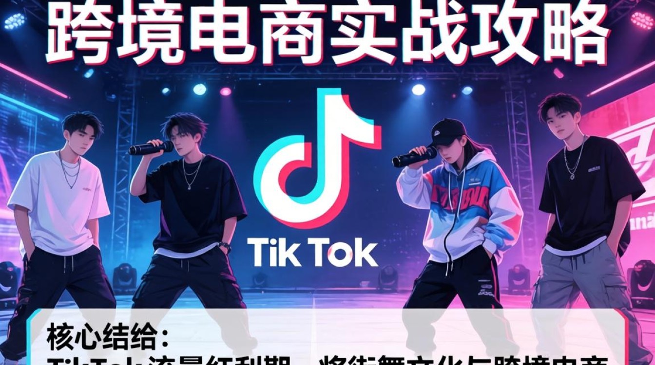 TikTok 街舞完整版跨境电商实战攻略怎么做