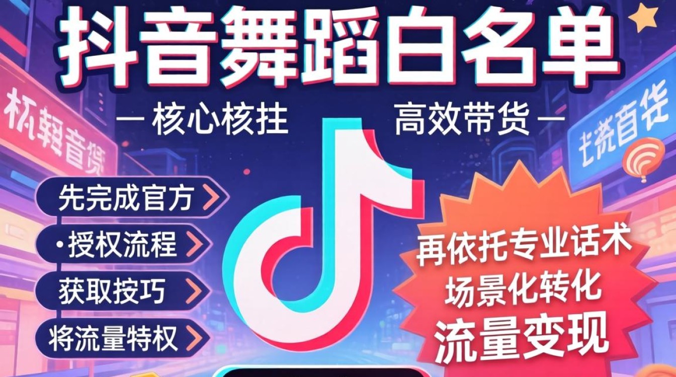 开启白名单带货话术与转化技巧