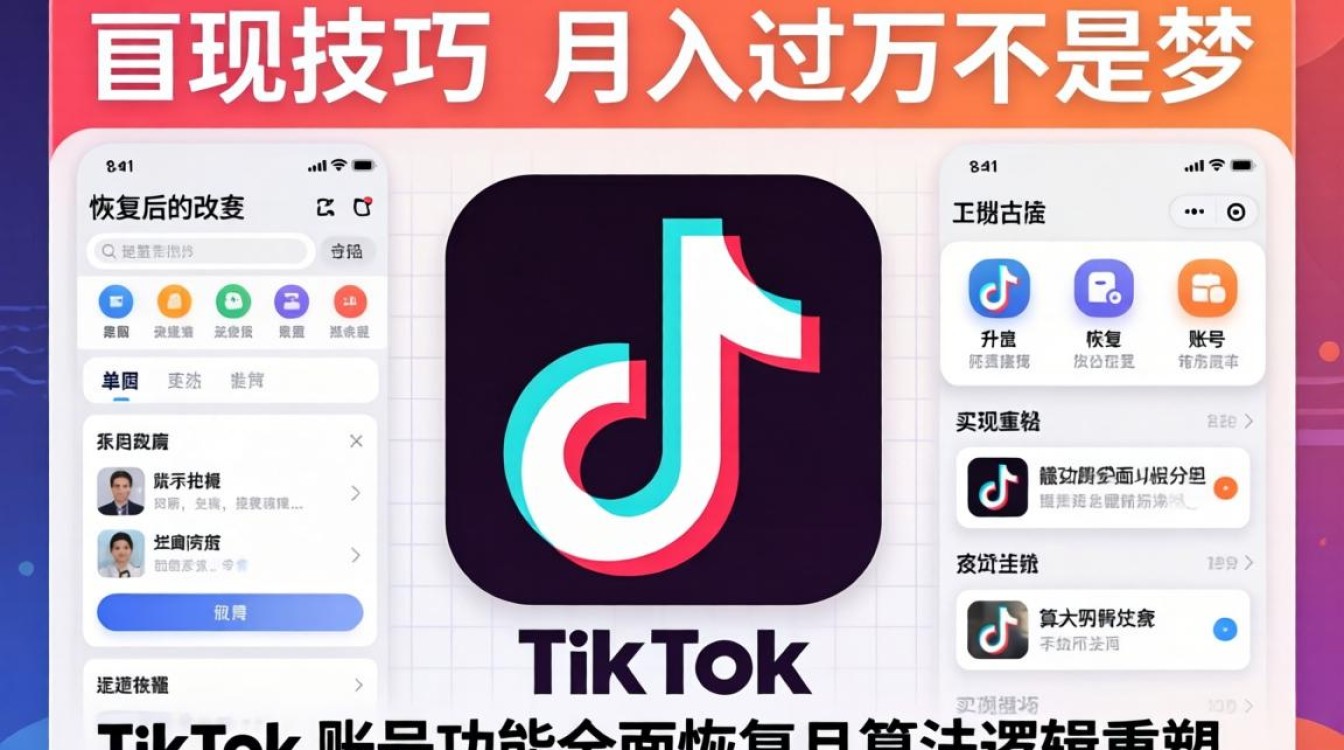 TikTok 恢复后的改变 变现技巧