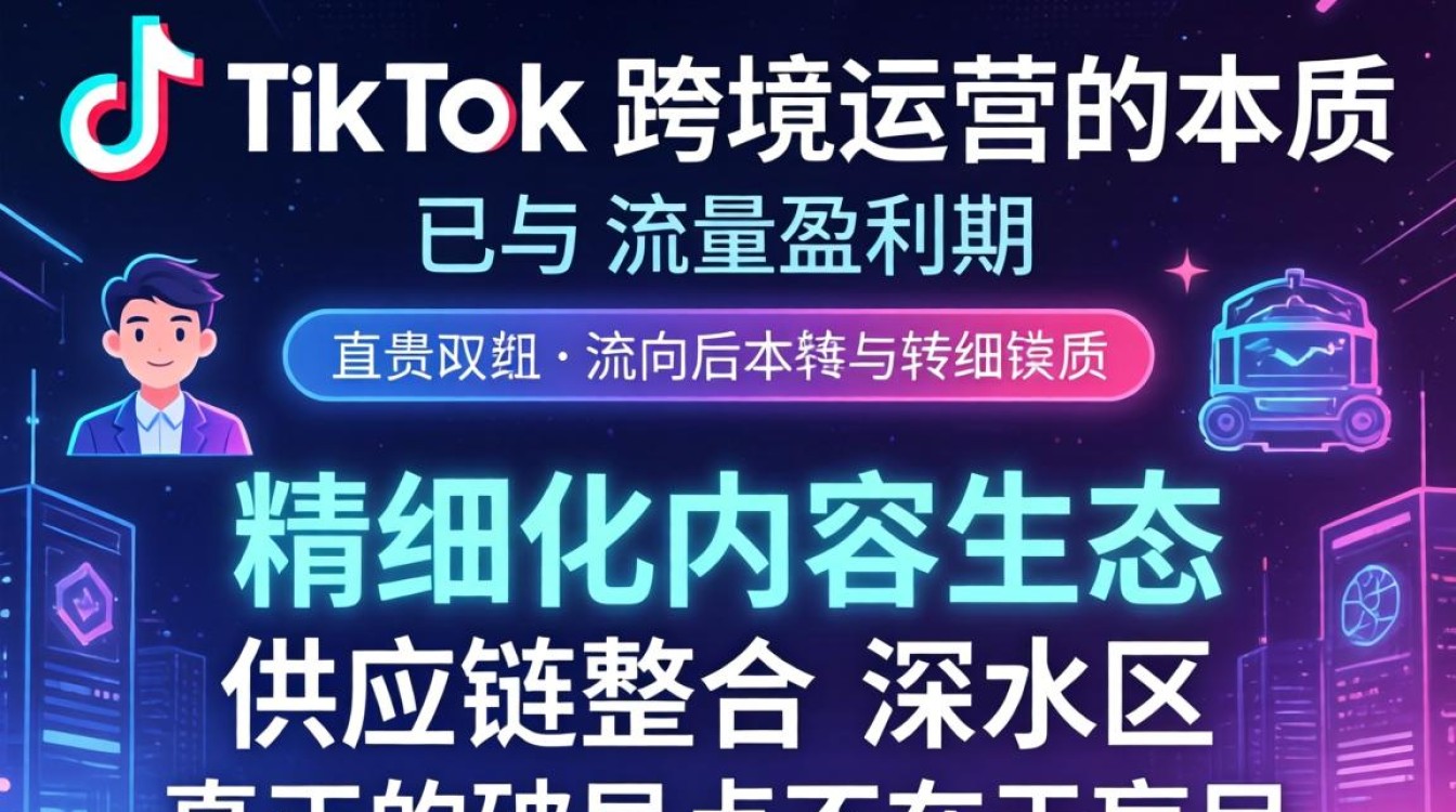 TikTok 帮助别人的小哥 跨境运营从入门到进阶