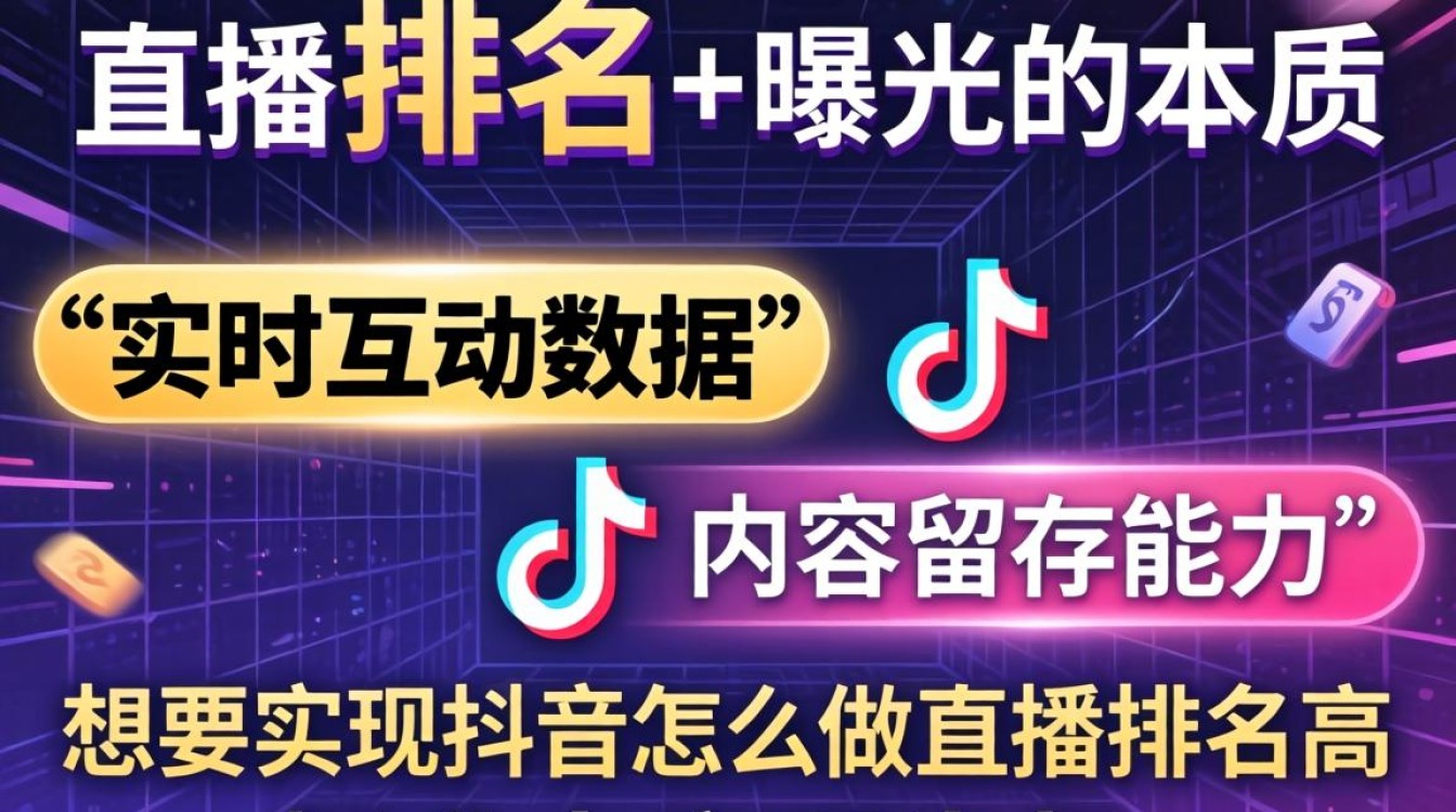 抖音怎么做直播排名高