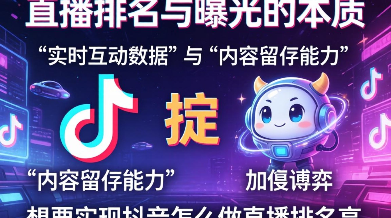 抖音怎么做直播排名高