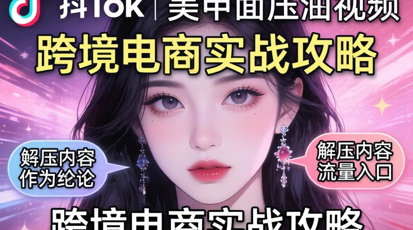 TikTok 美甲解压视频怎么做