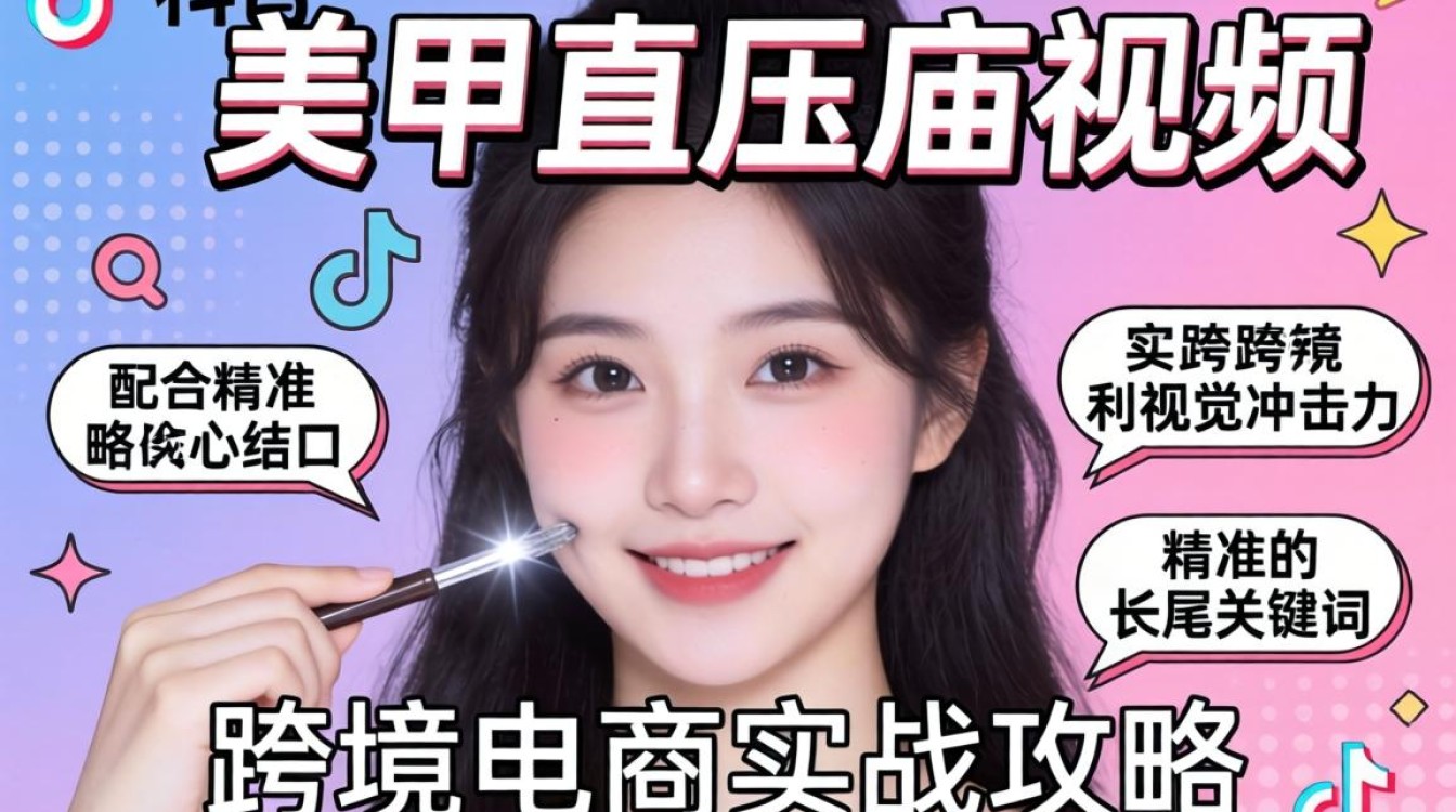 TikTok 美甲解压视频怎么做