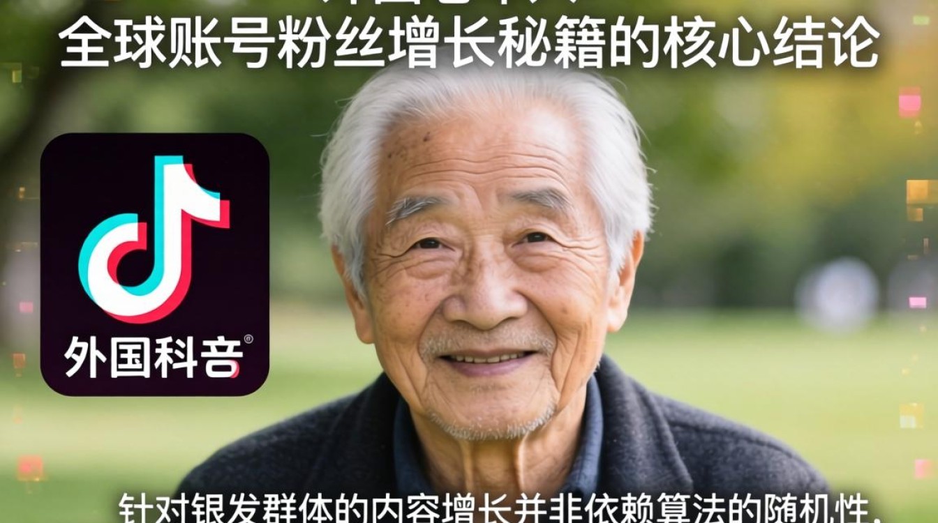 TikTok 外国老年人账号怎么涨粉