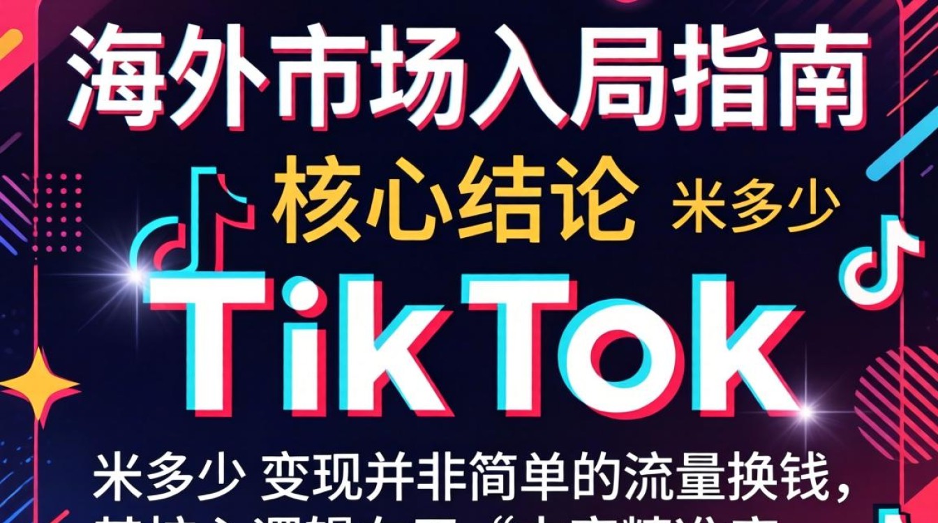 海外入局指南与流量变现技巧