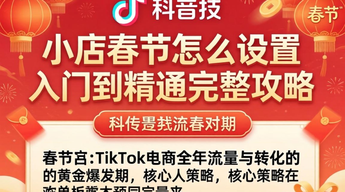 TikTok 小店春节怎么设置