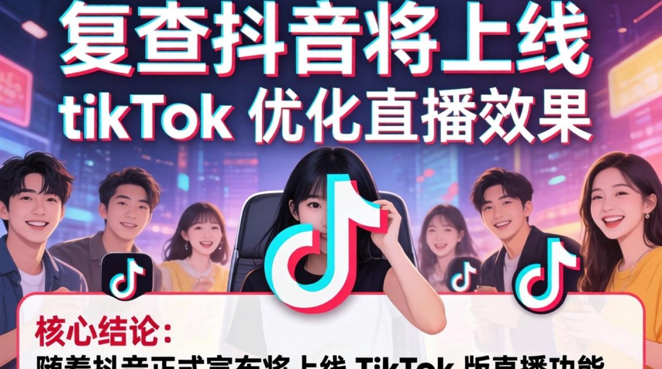 抖音将上线TikTok如何优化直播效果