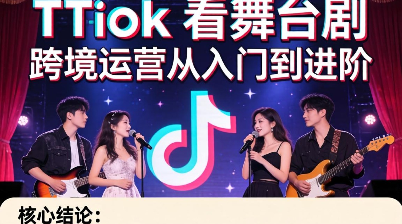 TikTok 看舞台剧跨境运营从入门到进阶