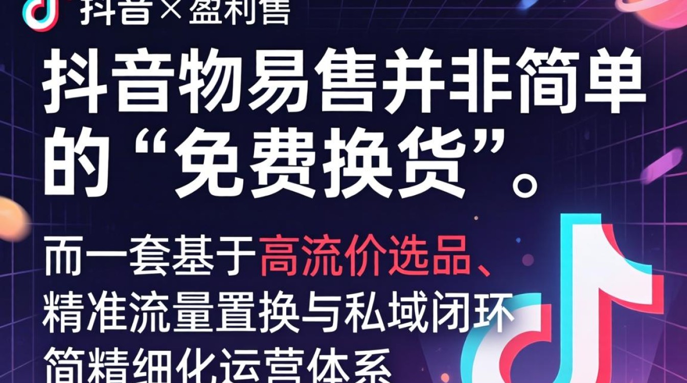 抖音以物易物怎么赚钱