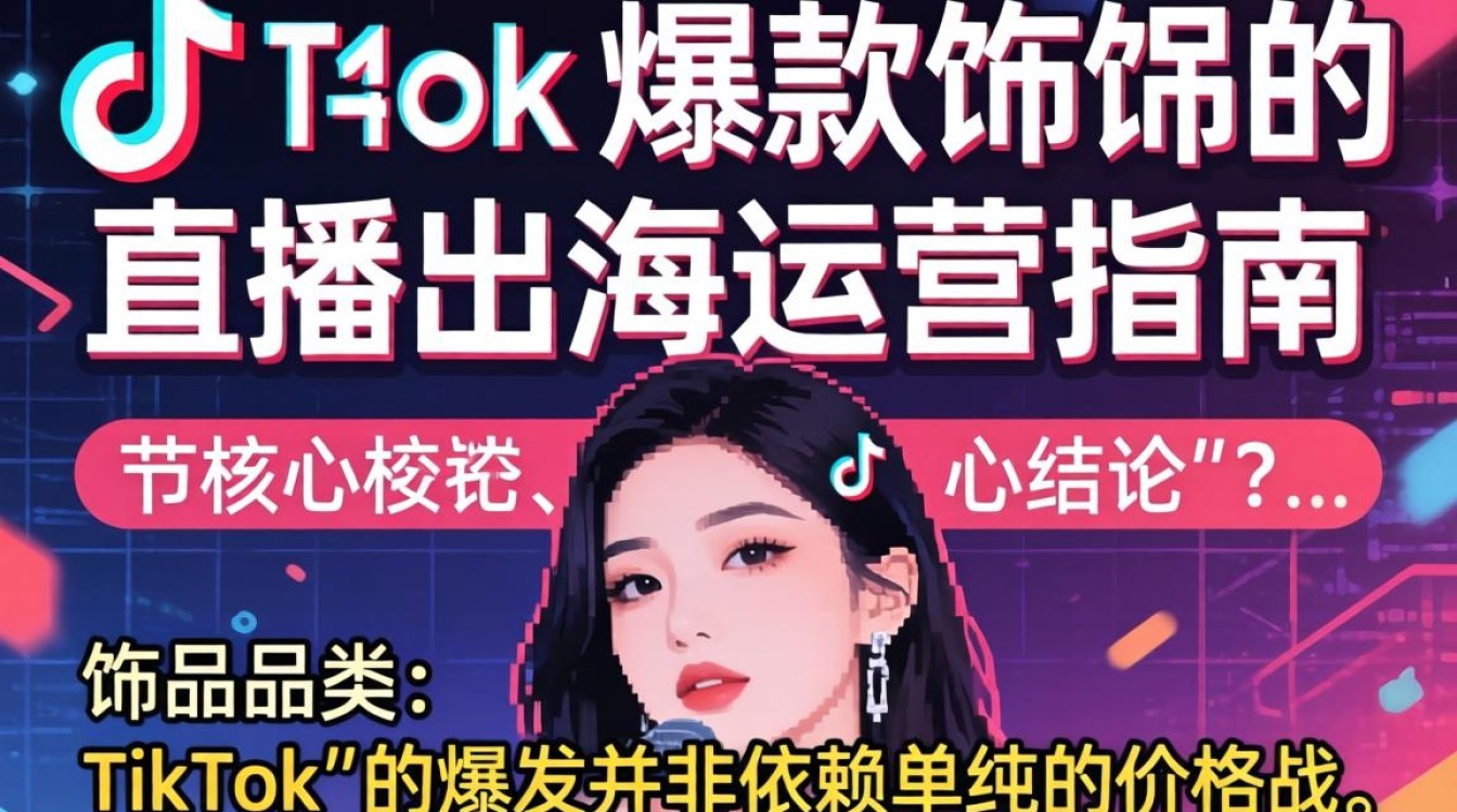 TikTok 爆款饰品直播出海运营指南怎么做