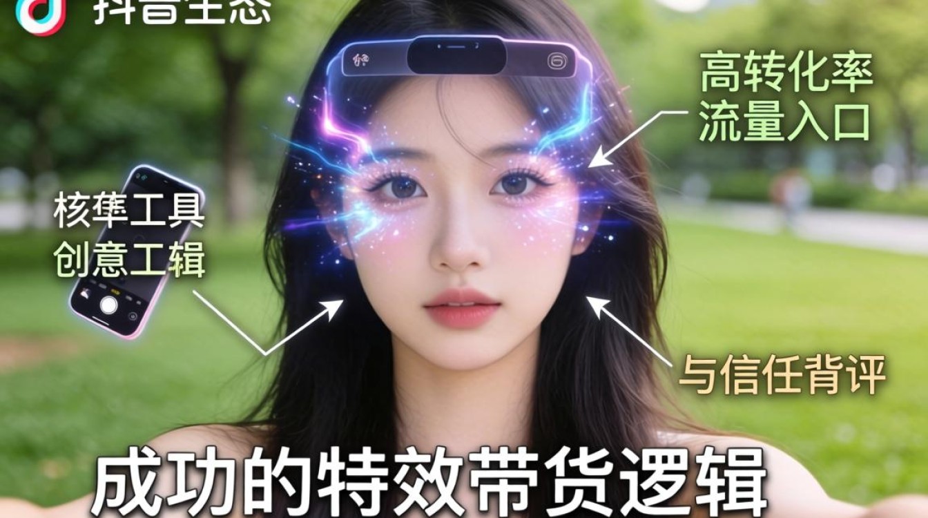 拍照特效制作教程与带货转化技巧