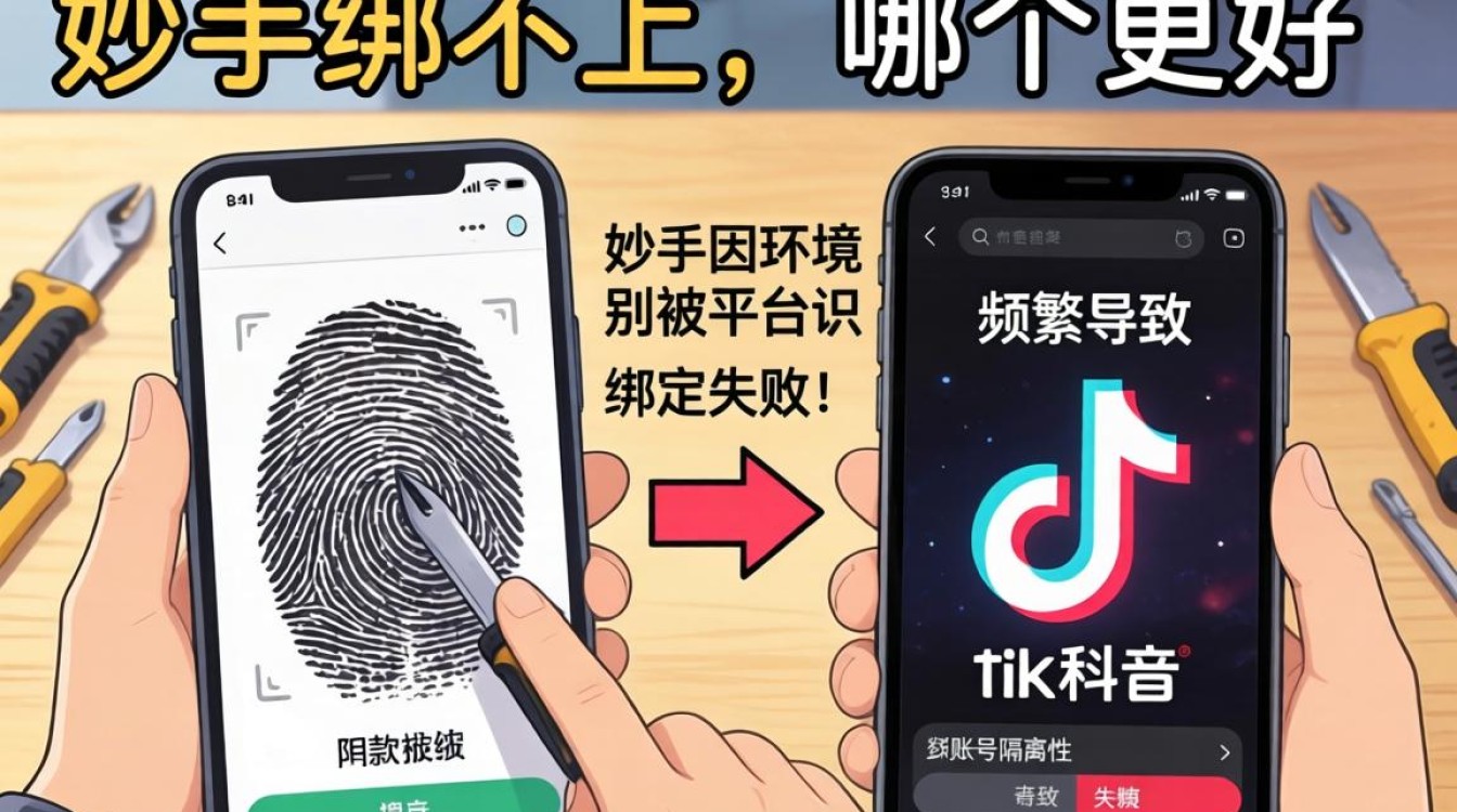 工具对比妙手绑不上 TikTok 哪个更好用