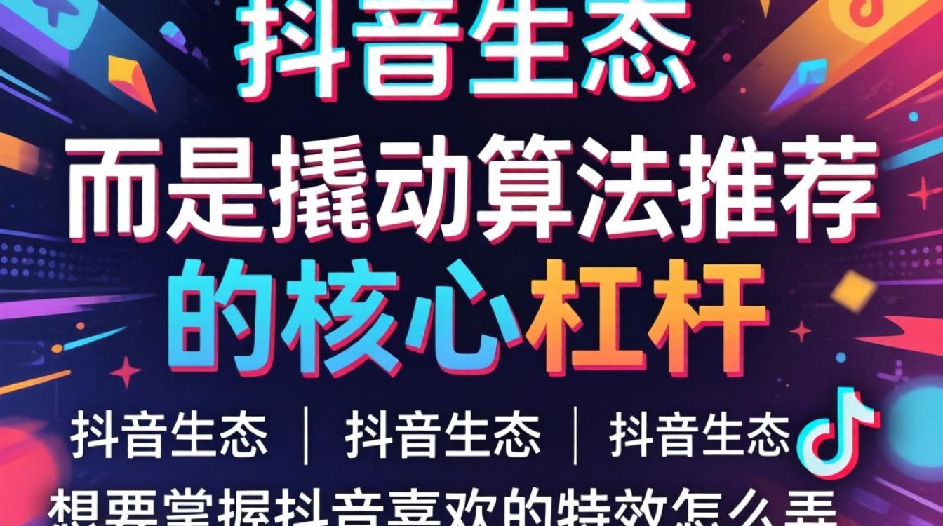 抖音特效制作教程与流量曝光机制揭秘