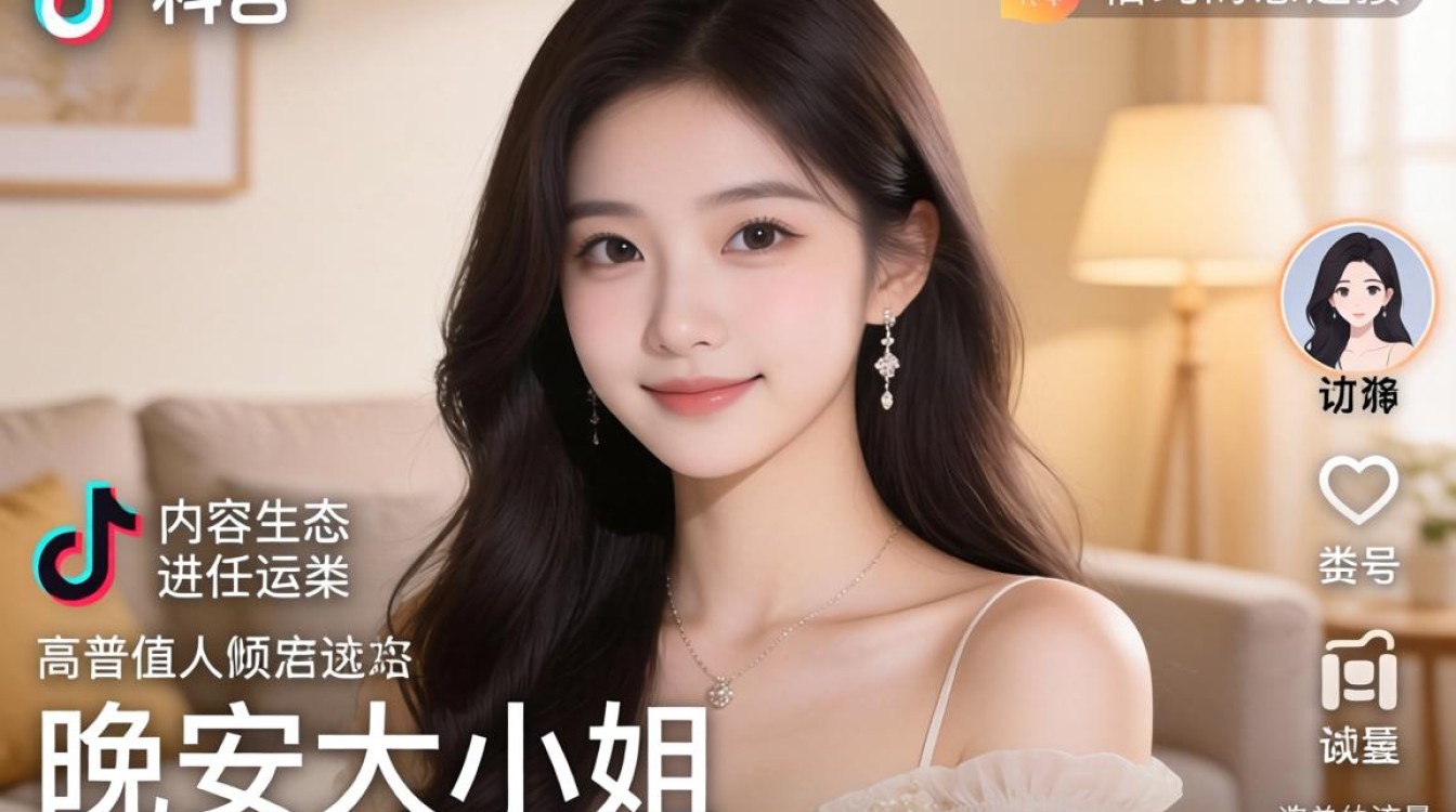 晚安大小姐tiktok如何引流变现