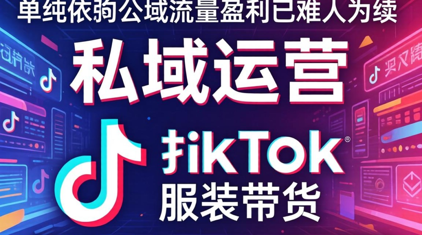 私域运营找 TikTok 服装带货如何打造稳定变现