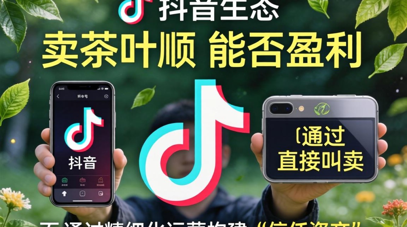 抖音卖茶叶怎么养号赚钱