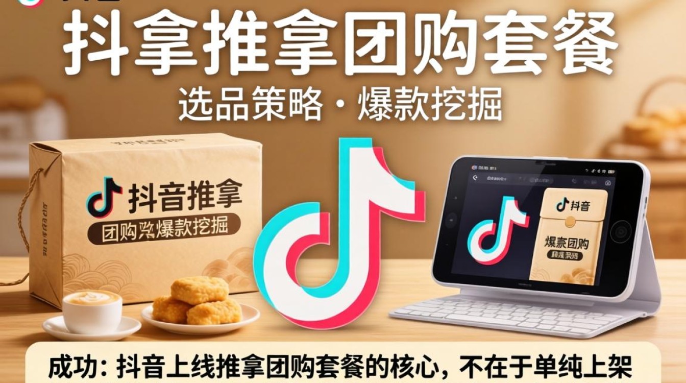 抖音怎么上推拿团购套餐